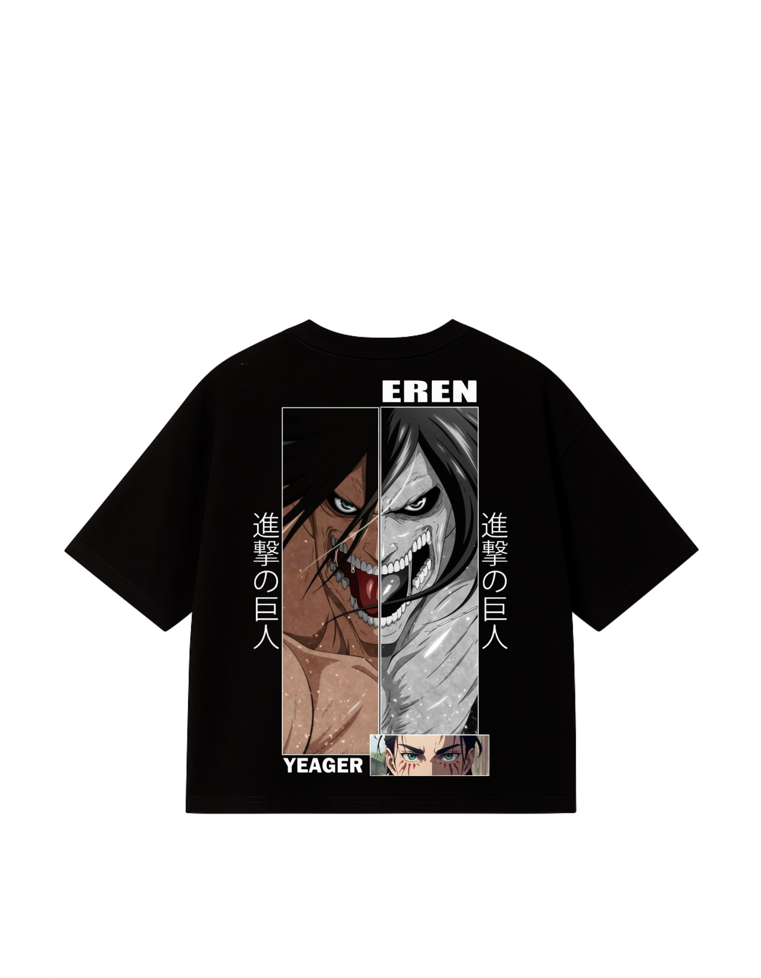 attack on titan  Oversized T-Shirt