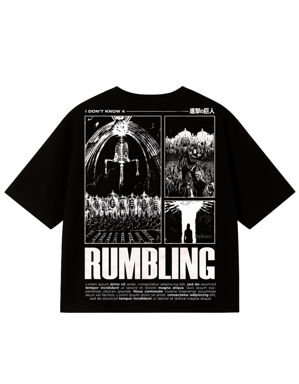Rumbling  Oversized T-Shirt