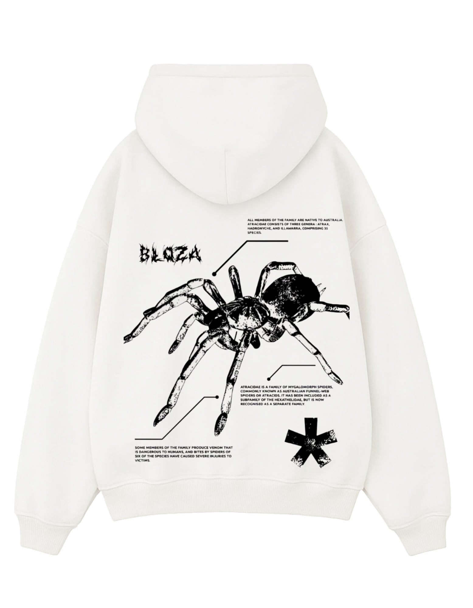 Spider Oversized Hoodie