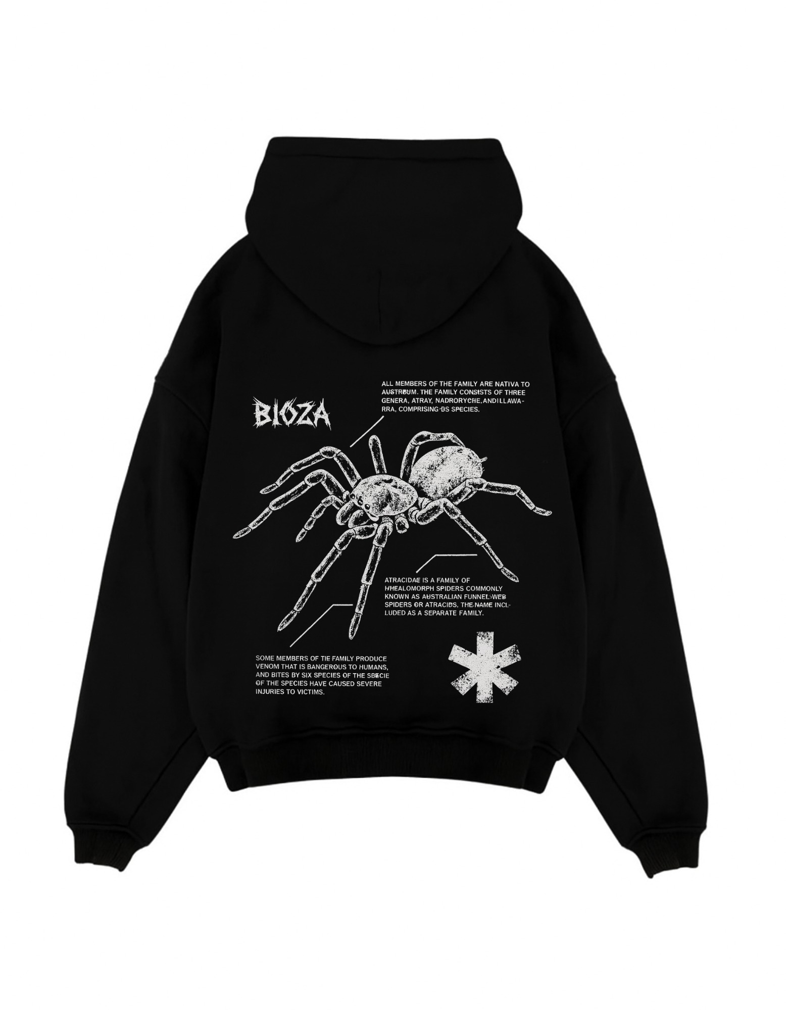 Spider Oversized Hoodie