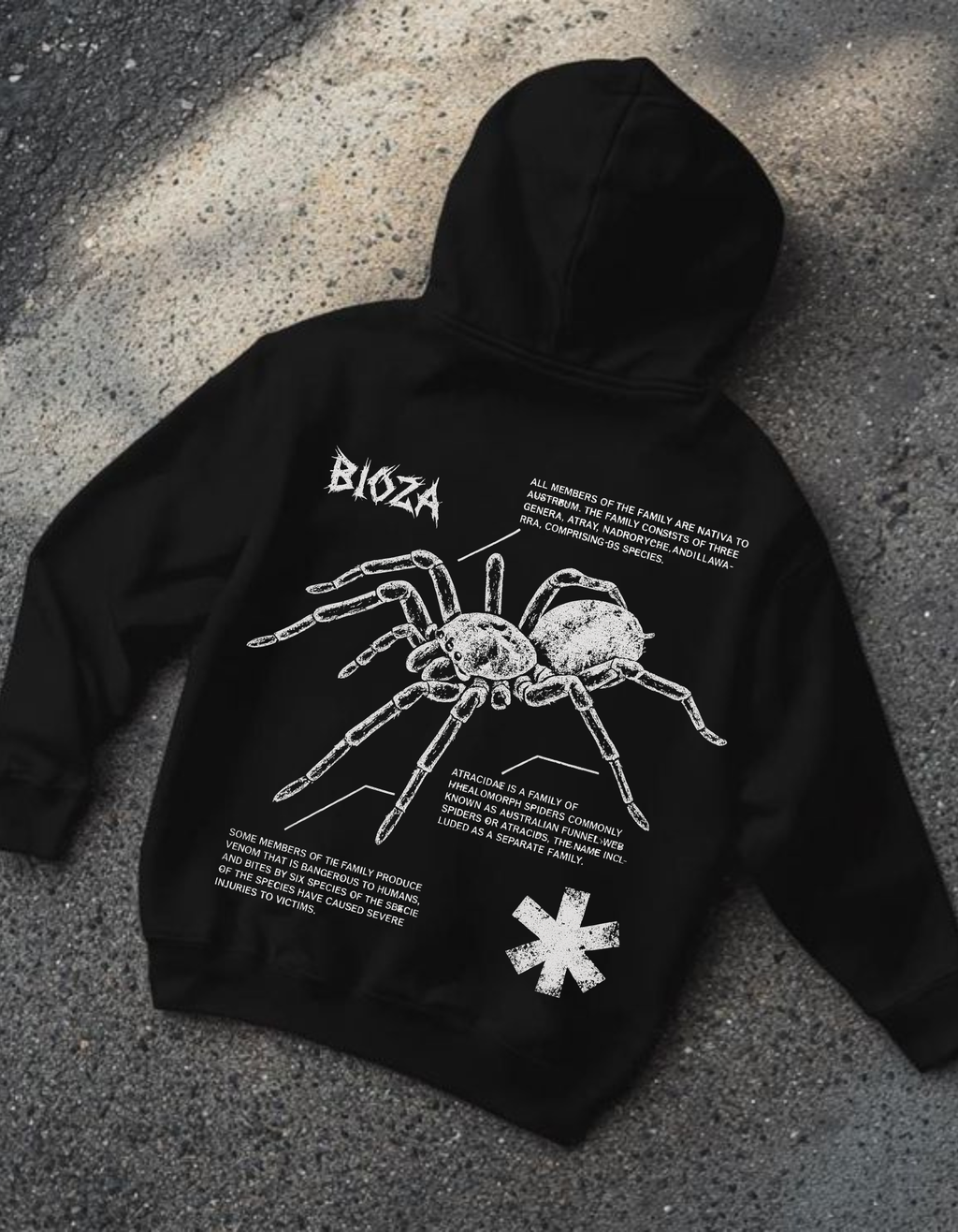 Spider Oversized Hoodie