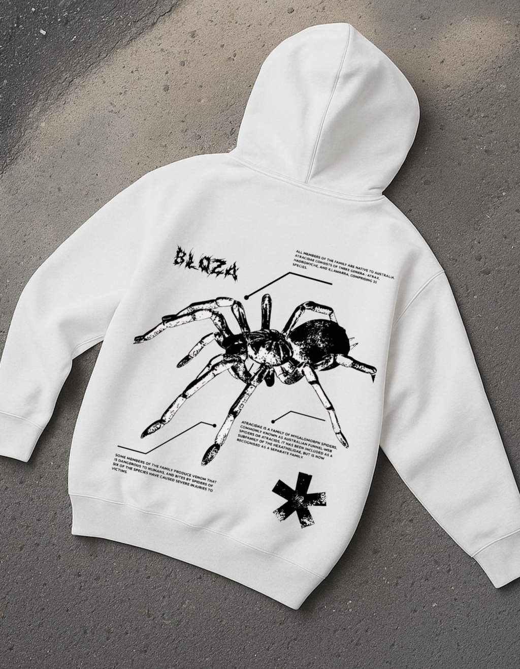 Spider Oversized Hoodie
