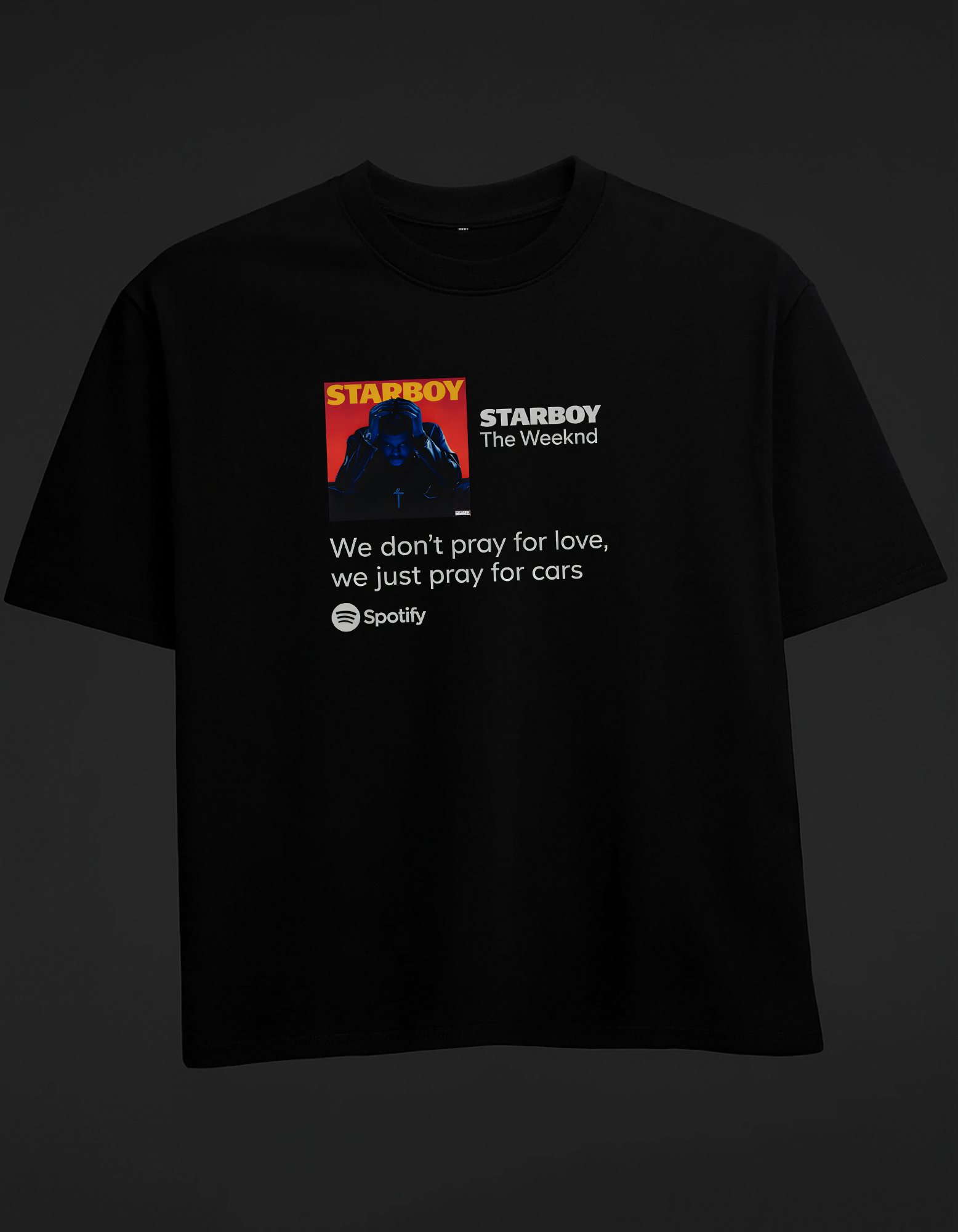 THE WEEKND Oversized T-Shirt